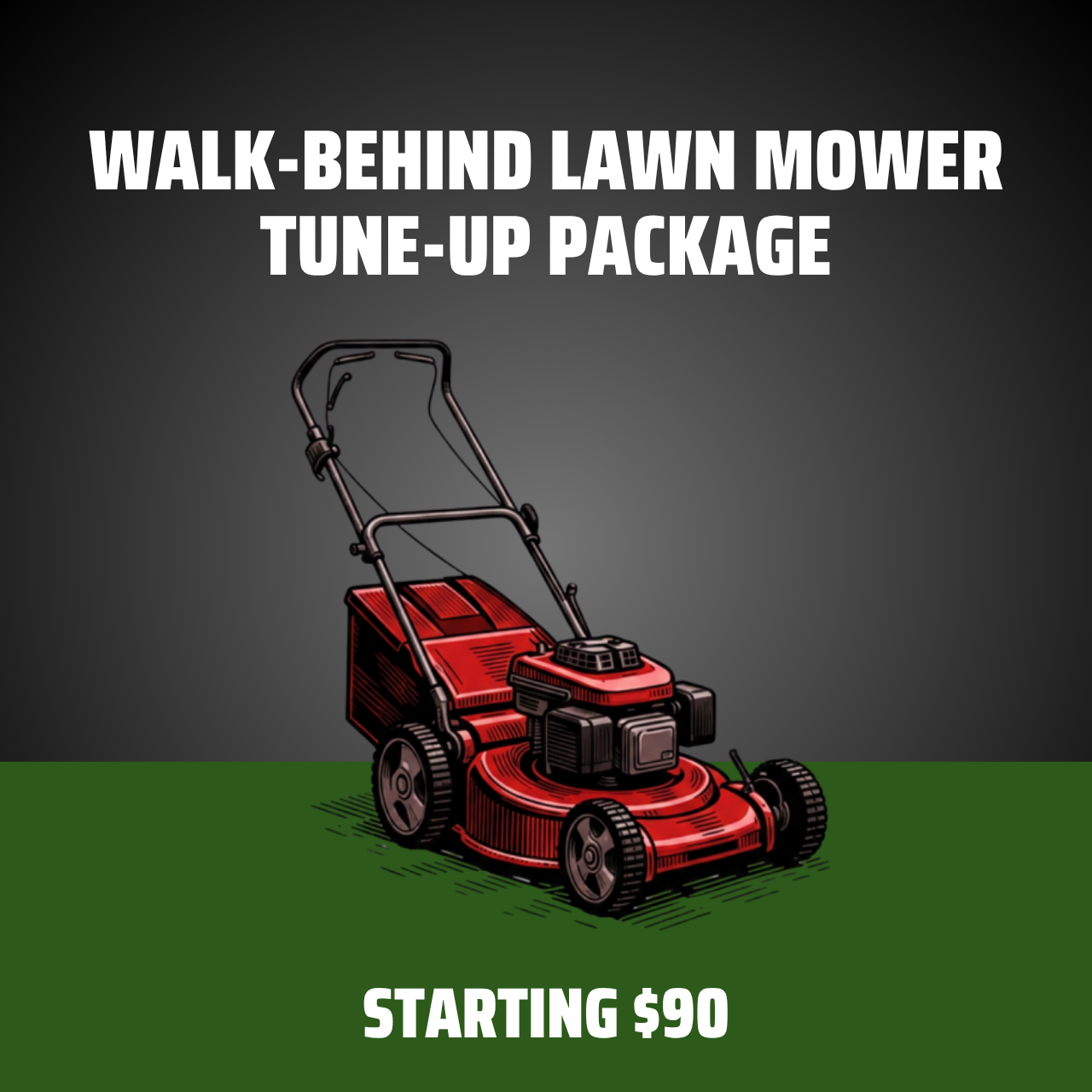 Walk-Behind Lawn Mower Tune-Up Pkg.